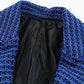 Double-Breasted Seam Detail Lapel Collar Blazer