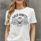 Simply Love Full Size WILD HEARTS 1993 WORLD TOUR Graphic Cotton Tee