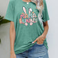 MAMA BUNNY Easter Graphic Short Sleeve Tee