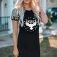 AMERICA Eagle Graphic Twisted Dress