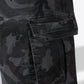 Camouflage Drawstring Waist Cargo Shorts