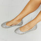 Forever Link Sparkle In Your Step Rhinestone Ballet Flat in Silver