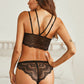 Strappy Lace Bralette Set
