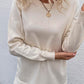 Round Neck Dropped Shoulder Sweater
