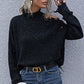 One Shoulder Distressed Sweater