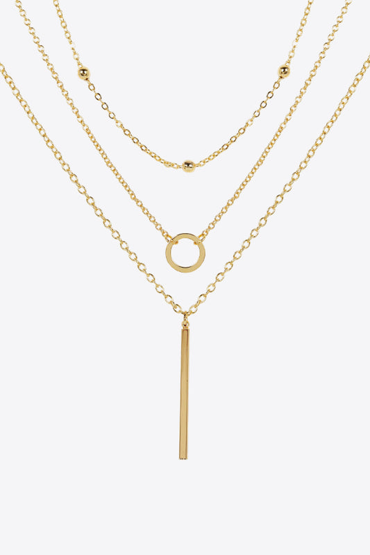 Basic Three-Piece Chain Necklace Set