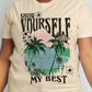 Simply Love Full Size SHOW YOURSELF DOING MY BEST Graphic Cotton Tee