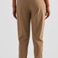 Elastic Waist Cropped Joggers with Side Pockets