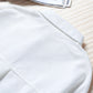 Color Block Corduroy Dropped Shoulder Jacket
