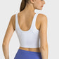 Feel Like Skin Highly Stretchy Cropped Sports Tank