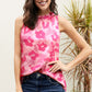 Printed Frill Trim Tank