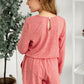 Girls Elastic Waist Long Sleeve Romper with Pockets