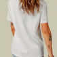Distressed Round Neck Tee