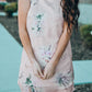 Peony Print Sleeveless Dress