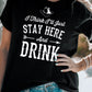 Slogan Graphic Cuffed T-Shirt