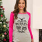 Full Size Graphic Long Sleeve T-Shirt