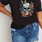 Simply Love Full Size Skull Graphic Cotton T-Shirt