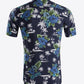 Printed Short Sleeve Collared Vacation Shirt