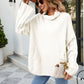 Curved Hem Turtleneck Sweater
