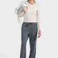 Round Neck Long Sleeve Sports Top