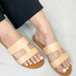 Forever Link Sidewalk Stroll Cutout Slide Sandal