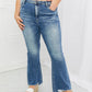 RISEN Full Size Iris High Waisted Flare Jeans