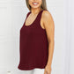Mittoshop Scoop Neck Curved Hem Tank
