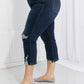 Judy Blue Full Size Gina Destroyed Hem Crop Straight
