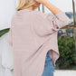 Sweet Lovely by Jen Full Size Button-Up Textured Shirt