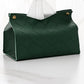 2-Pack Woven PU Tissue Box Covers