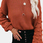 Bishop Sleeve Chunky Knit Sweater