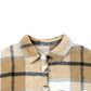 Plaid Brushed Button-Up Shacket