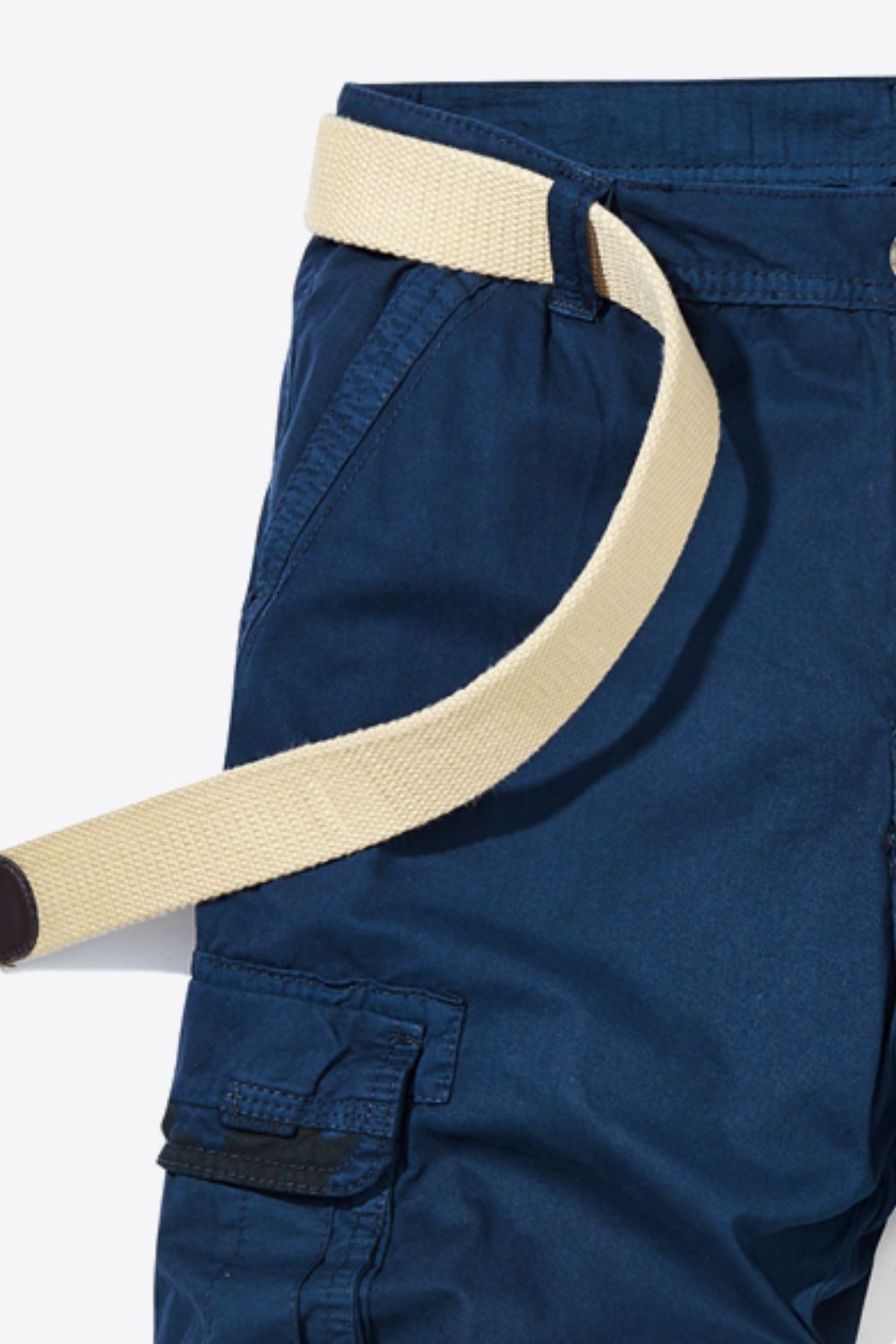 Belted Cargo Shorts