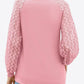 Long Raglan Sleeve Round Neck Tee