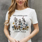 Simply Love Full Size THE GARDEN IS MY HAPPY PLACE Graphic Cotton Tee