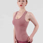 Crisscross Cutout Sports Tank