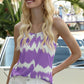 Tie-Dye Two-Tone Cami
