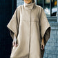 Snap Down Dolman Sleeve Coat