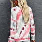 Drop Shoulder Tie Dye  Tee