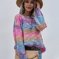 Gradient Stripes Rib-Knit Sweater
