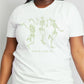 Simply Love Full Size TODAY IS A GOOD DAY Dancing Skeleton Graphic Cotton Tee