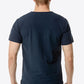 Buttoned Notched Neck Short Sleeve Tee