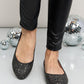 Forever Link Rhinestone Pointed Toe Flats