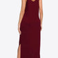 Split Spaghetti Strap Maxi Dress with Pockets