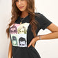 Portraits Graphic Print Tee