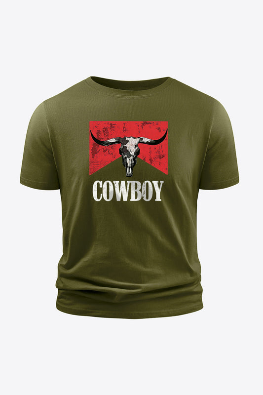 COWBOY Graphic Short Sleeve Tee