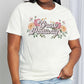 Simply Love Full Size GROW POSITIVITY Graphic Cotton Tee