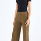 Ruched Round Neck Sports Top