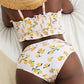 Fruit Print Frilled Bikini Set