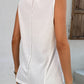 Buttoned V-Neck Tank